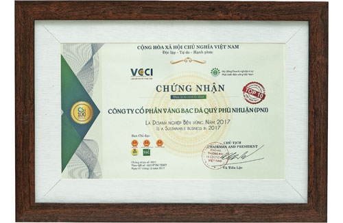 DOANH NGHIỆP PHÁT TRIỂN BỀN VỮNG